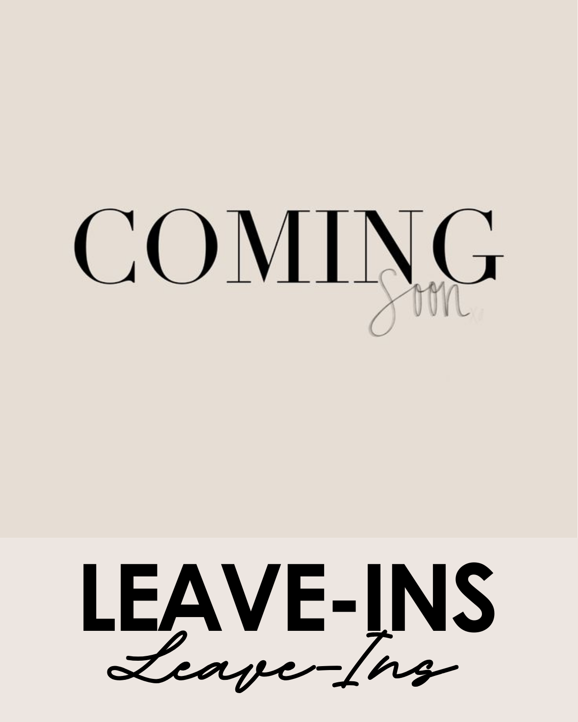 Leave in Conditner